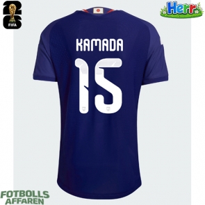 Japan Daichi Kamada #15 Hemmatröja VM 2026 Kortärmad